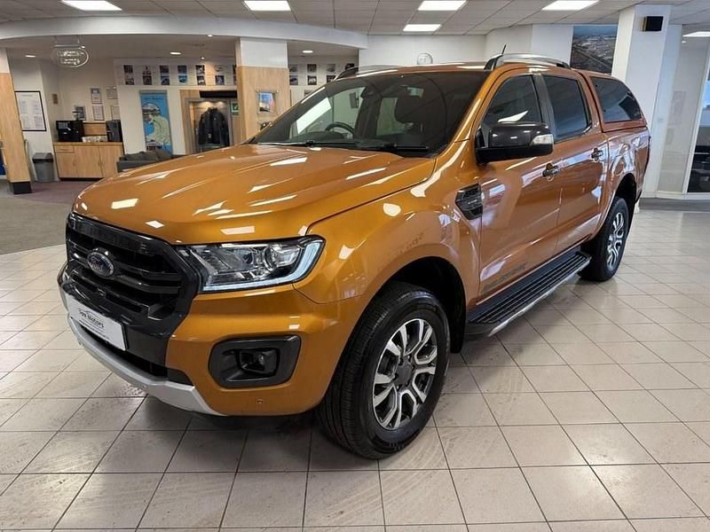 Used Ford Ranger Wildtrack 2019 Orange Pickup