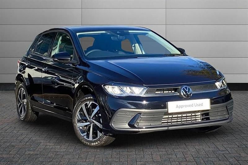 Used VW Polo Match 95 HP (69 kW) 2025 Black Hatchback