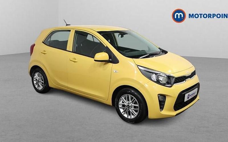 Used Kia Picanto 67 HP (49 kW) 2023 Yellow Hatchback