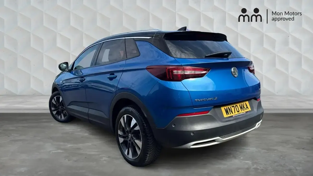Used Vauxhall Grandland X SRi 130 HP (95 kW) 2020 Blue SUV