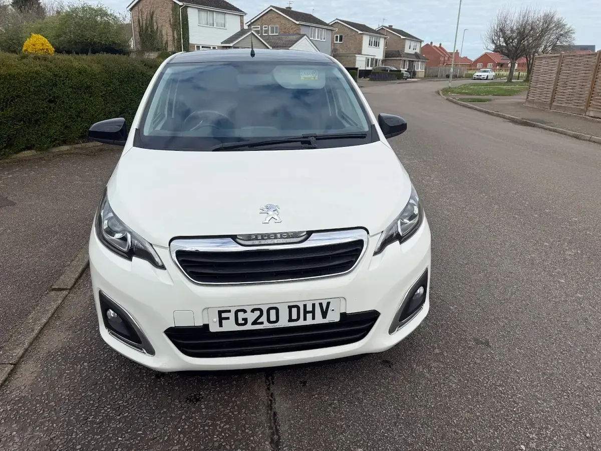 Used Peugeot 108 Allure 2020 White Hatchback