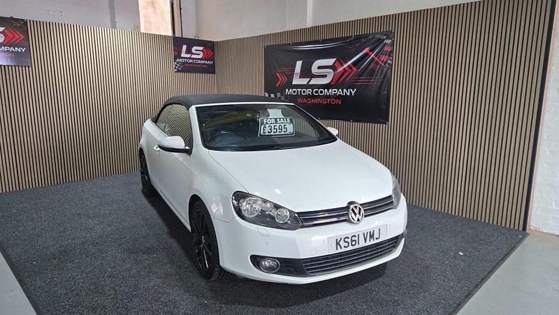 Begagnad VW Golf GT 2011 Vit Cab