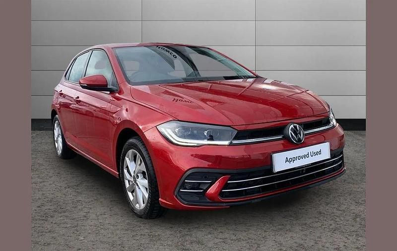 Used VW Polo Style 95 HP (69 kW) 2023 Red Hatchback
