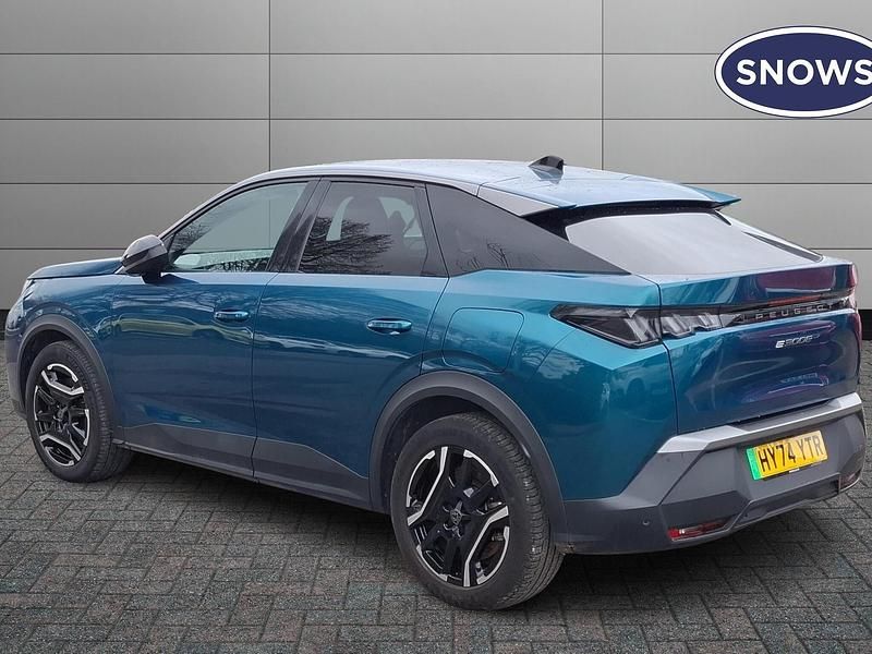 Used Peugeot e-3008 Allure 156 kW (213 HP) 2024 Blue SUV