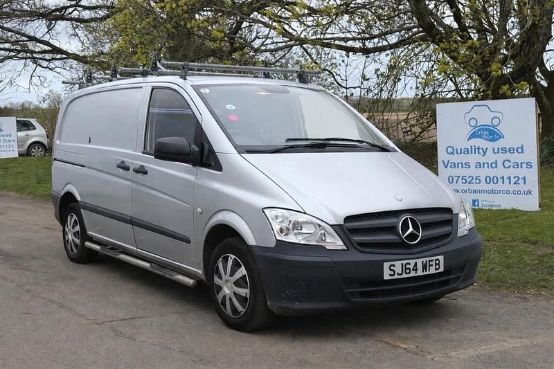 Used Mercedes Vito 136 HP (100 kW) 2014 Silver Van