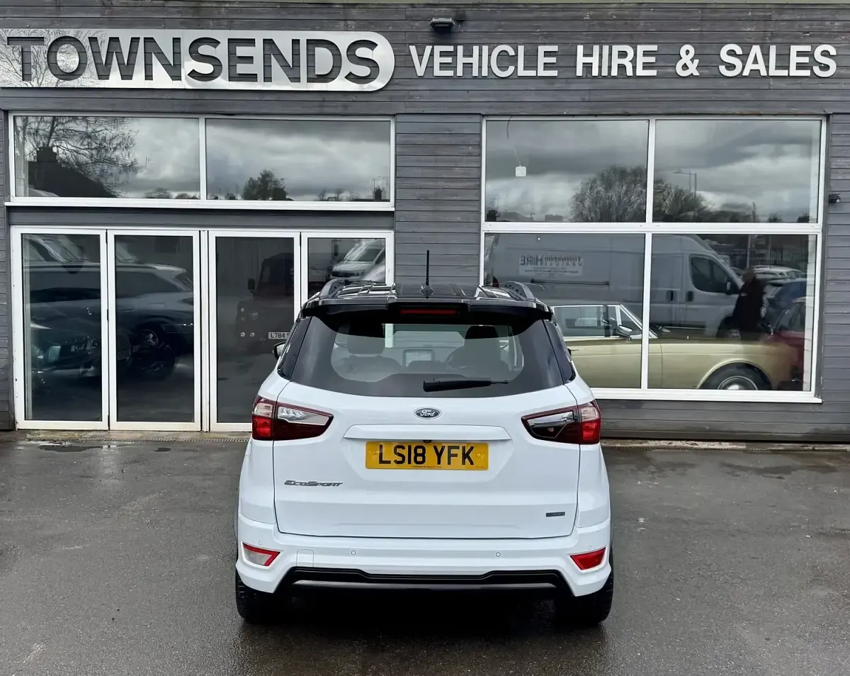 Usado Ford Ecosport ST-Line 125 CV (91 kW) 2018 Blanco SUV