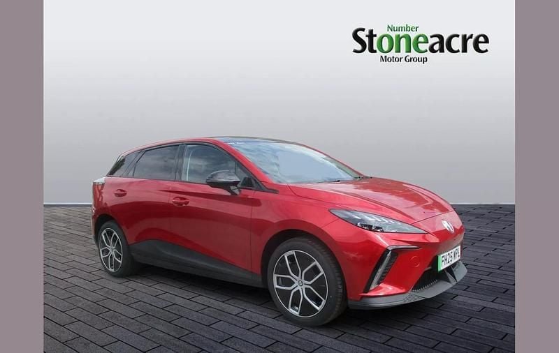 Red New 2025 MG MG4 EV Trophy Hatchback | £26,000 (Super price) - Image 1/4