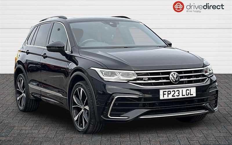 Used VW Tiguan R-line 245 HP (180 kW) 2023 Black SUV