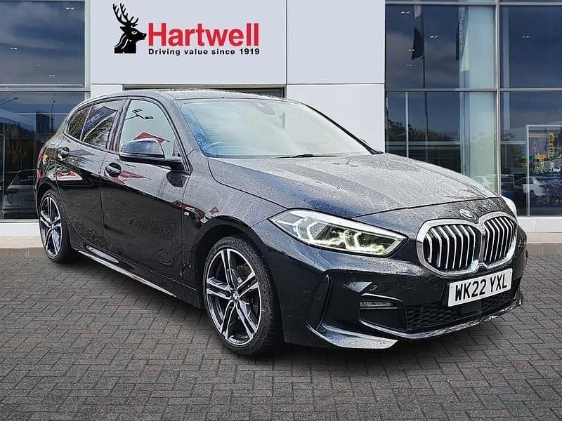 Black Used 2022 BMW 118 M Sport Hatchback | £18,895 (Fair price) - Image 1/3