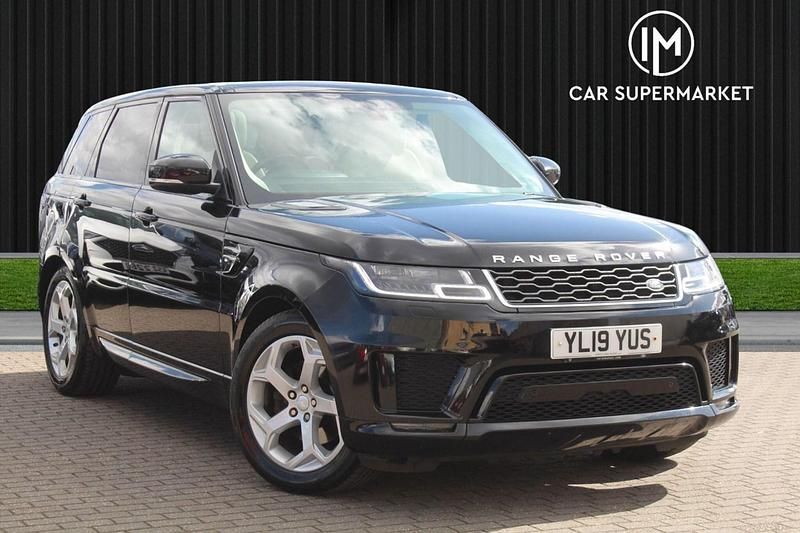 Black Used 2019 Land Rover Range Rover Sport HSE SUV | £21,485 (Super price) - Image 1/4