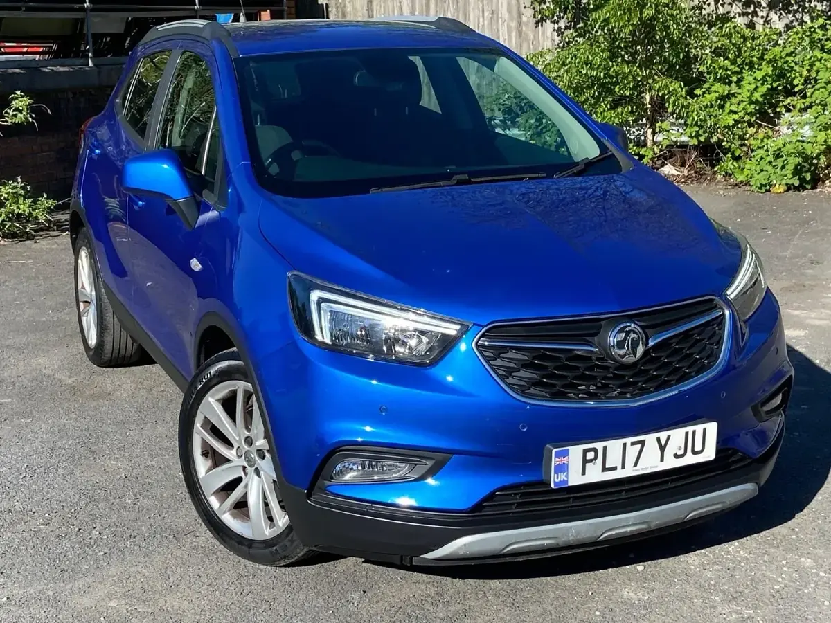 Used Vauxhall Mokka X Design Edition 140 HP (102 kW) 2017 Blue SUV