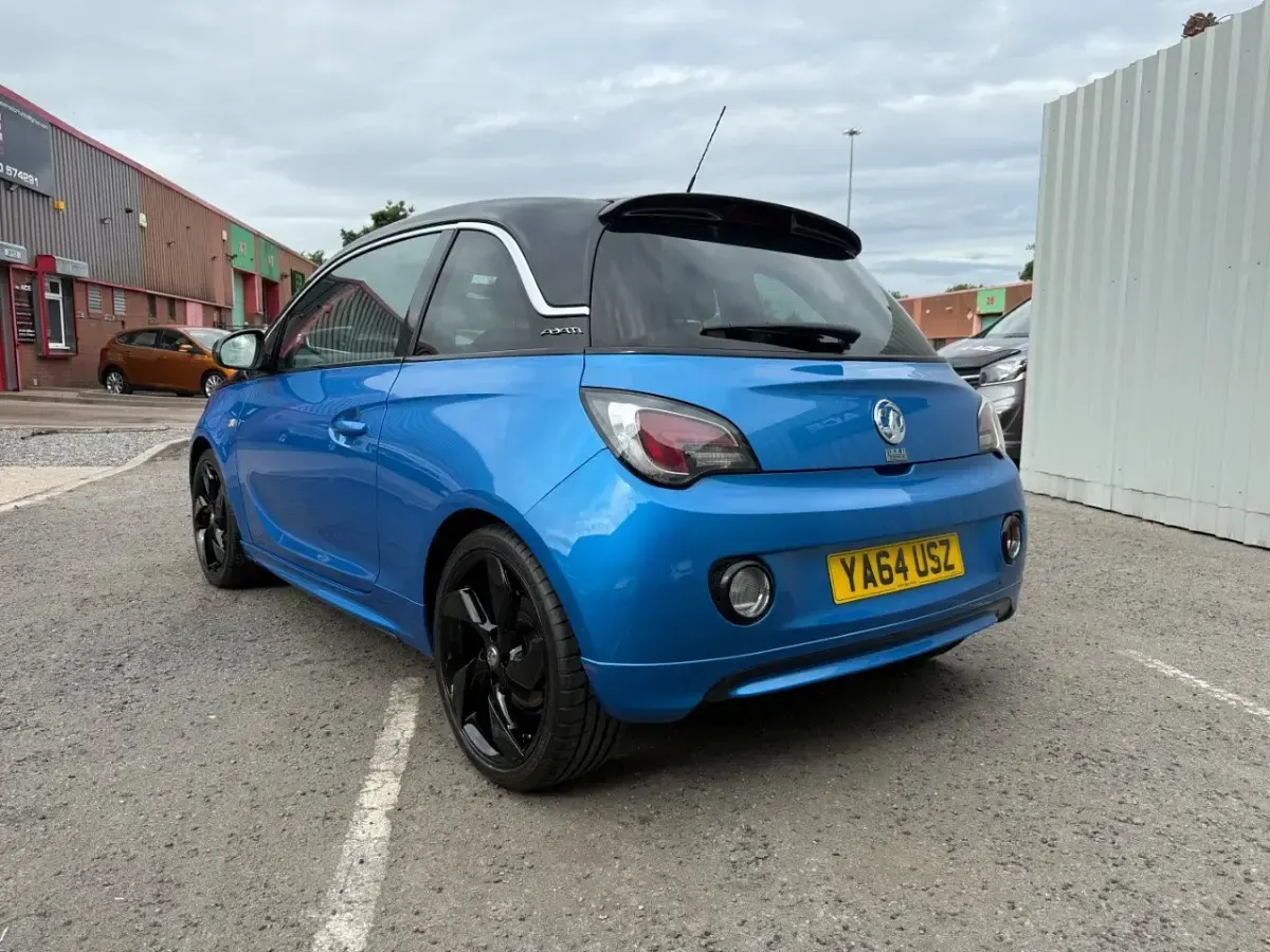 Used Vauxhall Adam Slam 115 HP (84 kW) 2015 Blue Hatchback