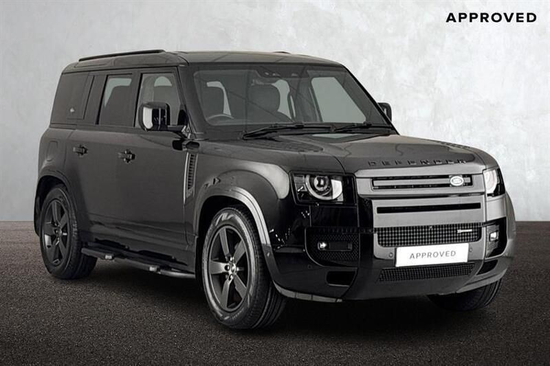 Santorini black Used 2021 Land Rover Defender HSE Dynamic SUV | £57,750 (A bit pricey) - Image 1/4