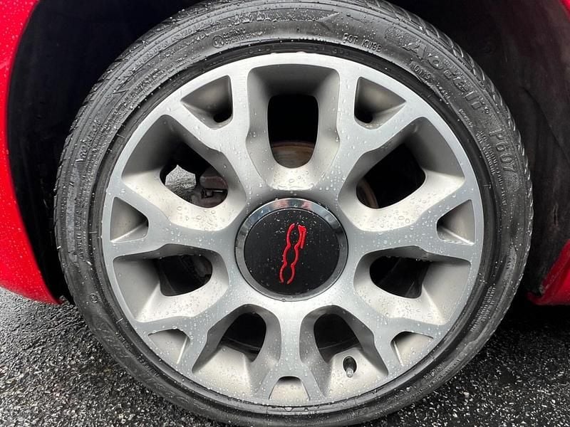 Used Fiat 500 S 2015 Red Cabriolet