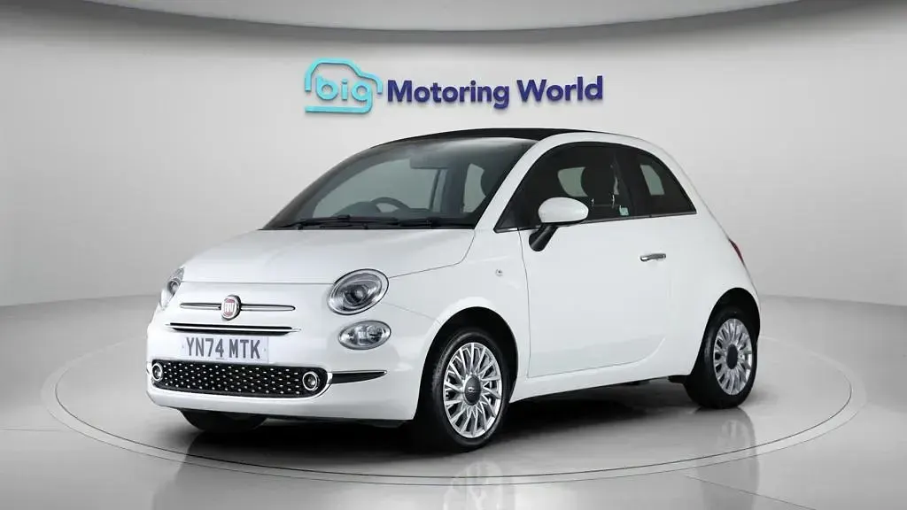 Used Fiat 500C S 70 HP (51 kW) 2024 White Cabriolet