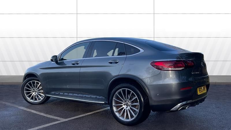 Used Mercedes GLC300 AMG Line Premium 245 HP (180 kW) 2021 Grey Coupe