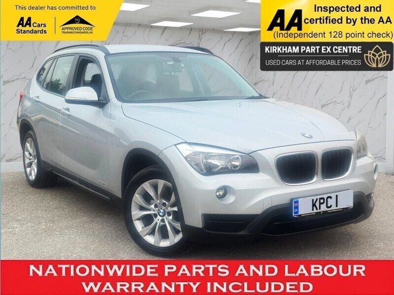 Silver Used 2014 BMW X1 Sport Line SUV | £5,595 (Good price) - Image 1/3