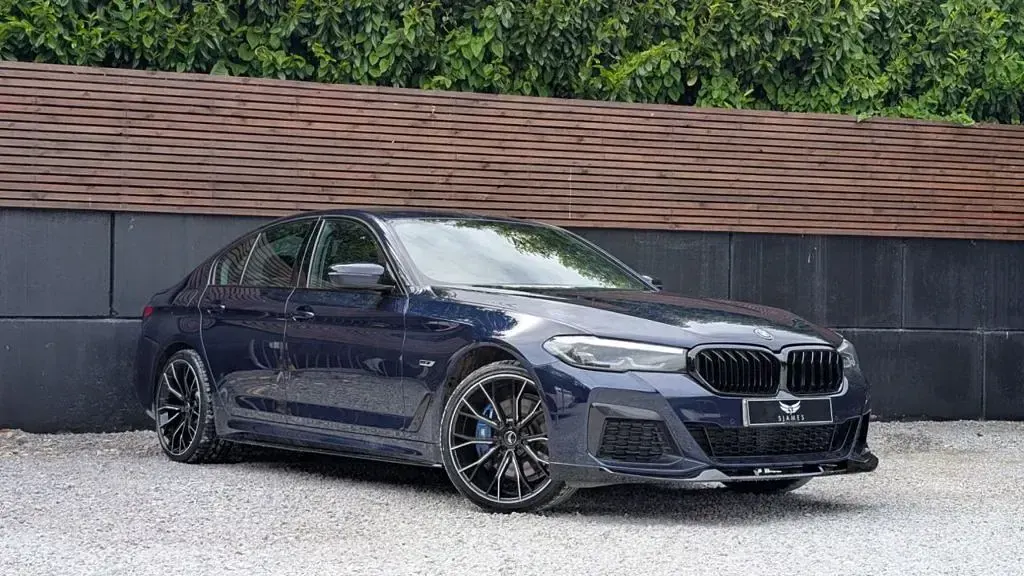 Used BMW 530e M Sport 2022 Blue Sedan