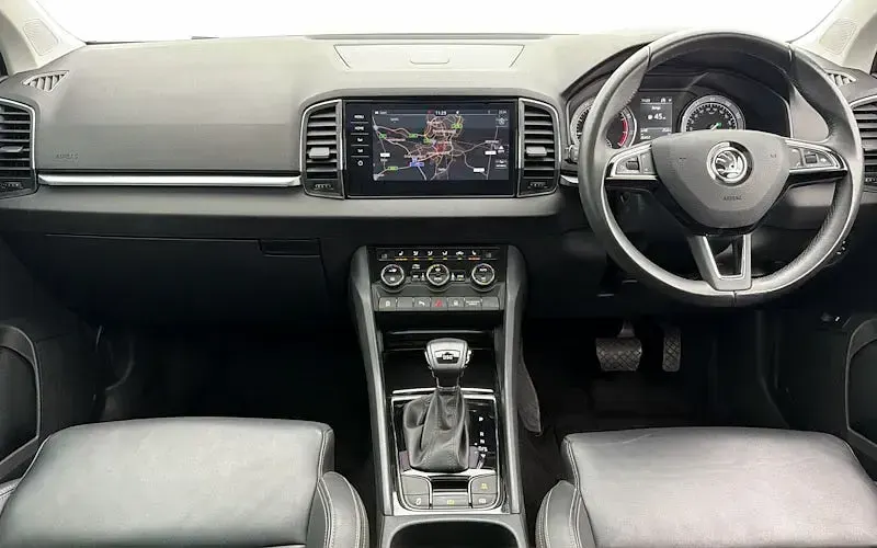 Used Skoda Karoq 150 HP (110 kW) 2018 White SUV
