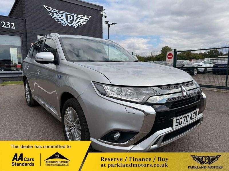 Used Mitsubishi Outlander P-HEV 224 HP (164 kW) 2020 Silver SUV