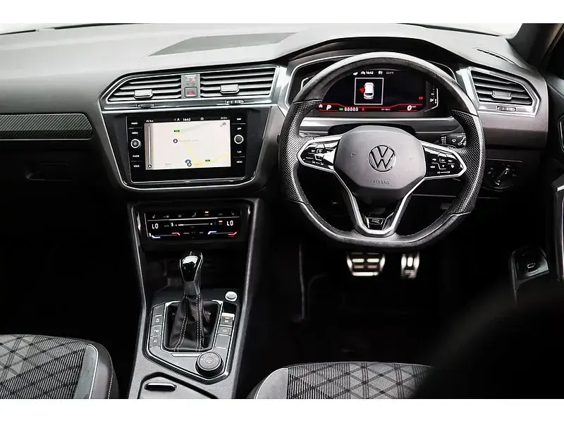 Used VW Tiguan Allspace R-line 2022 Black SUV