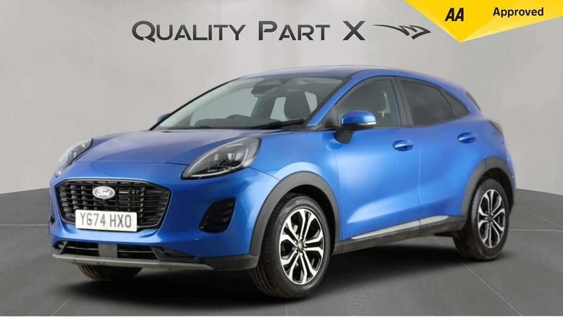 Begagnad Ford Puma Titanium 125 HK (91 kW) 2024 Blå SUV