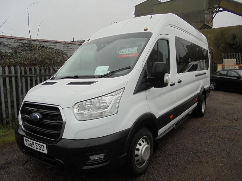 Begagnad Ford Transit 130 HK (95 kW) 2019 Vit