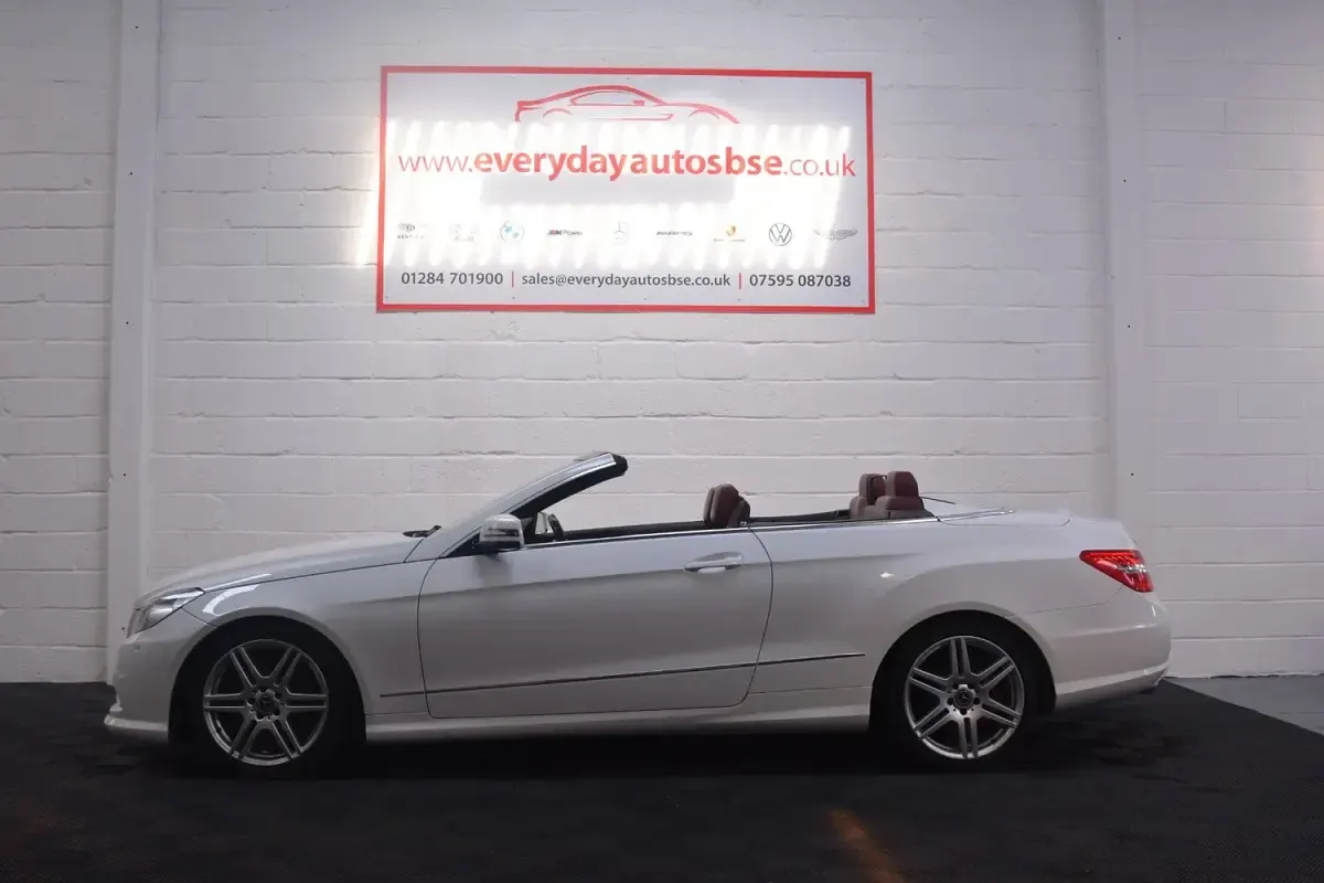 Used Mercedes E350 265 HP (194 kW) 2012 White Cabriolet