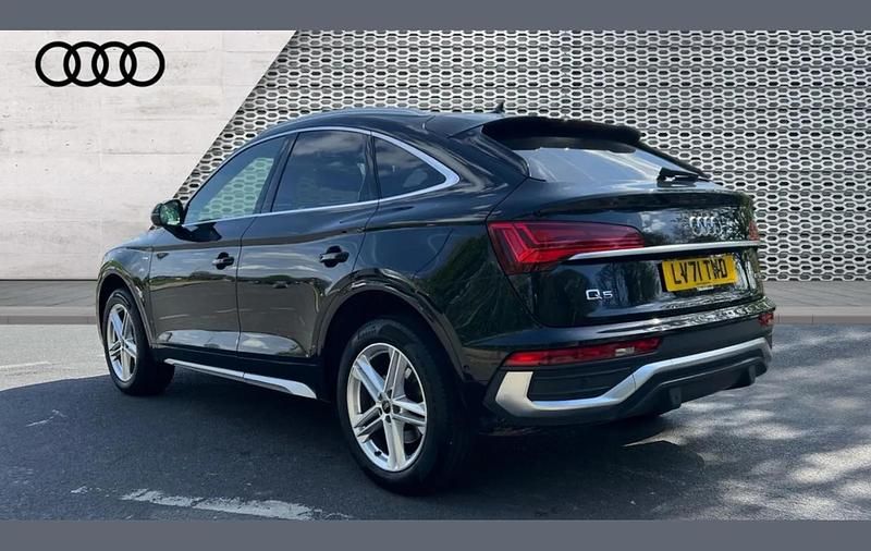 Used Audi Q5 Sportback S-Line 200 HP (147 kW) 2021 Black SUV