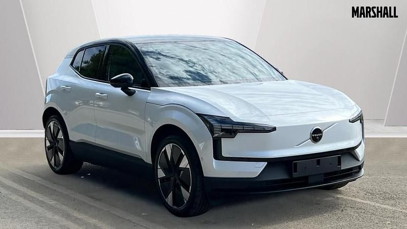 Special metallic crystal white New 2025 Volvo EX30 Ultra SUV | £30,940 (Fair price) - Image 1/4