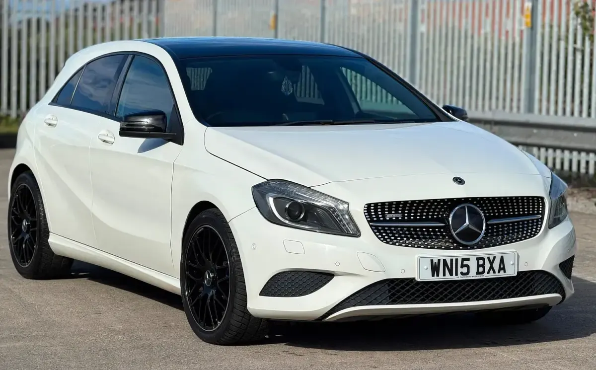 Used Mercedes A200 2015 White Hatchback