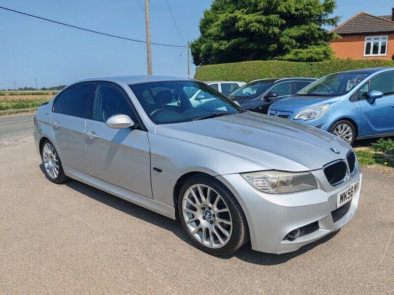 Silver Used 2008 BMW 320 M Sport Sedan | £2,995 (Fair price) - Image 1/4