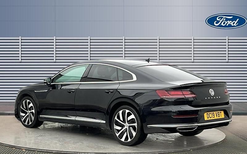 Used VW Arteon R-line 150 HP (110 kW) 2019 Black Hatchback