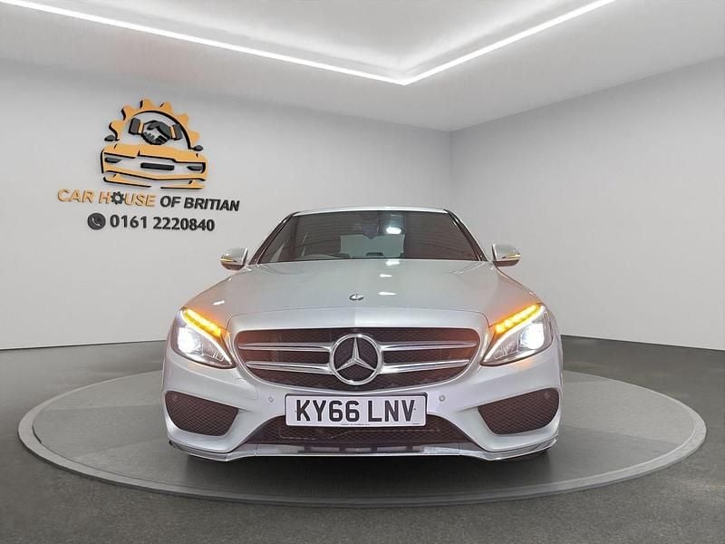 Used Mercedes C200 AMG line 2017 Silver Sedan