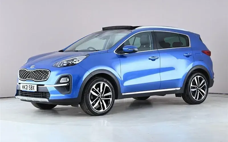 Used Kia Sportage 136 HP (100 kW) 2021 Blue SUV