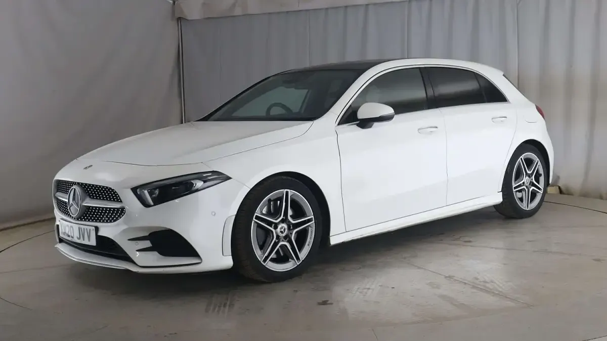 Used Mercedes A250 AMG Line Premium Plus 2020 White Hatchback