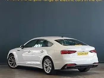 Used Audi A5 Sport 150 HP (110 kW) 2024 White Hatchback