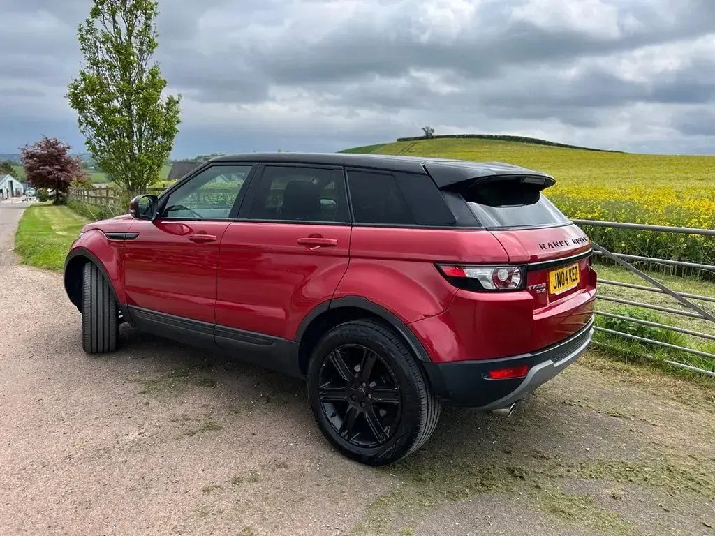 Used Land Rover Range Rover evoque Pure 2013 Red SUV