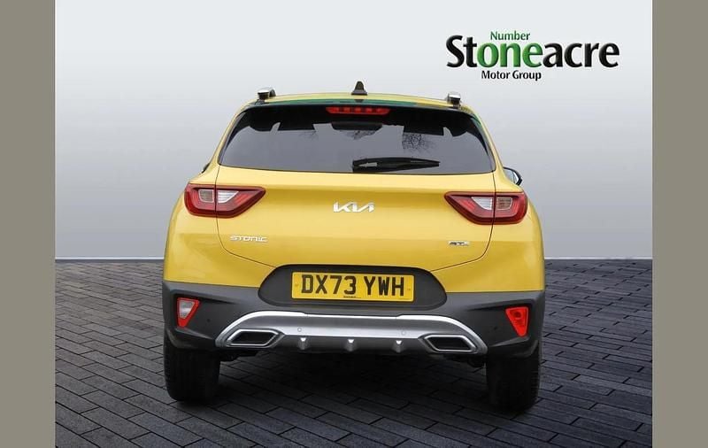 Used Kia Stonic GT-Line S 117 HP (86 kW) 2023 Yellow SUV