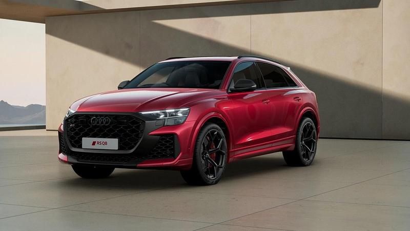 New Audi RS Q8 Performance 631 HP (464 kW) 2026 Red SUV