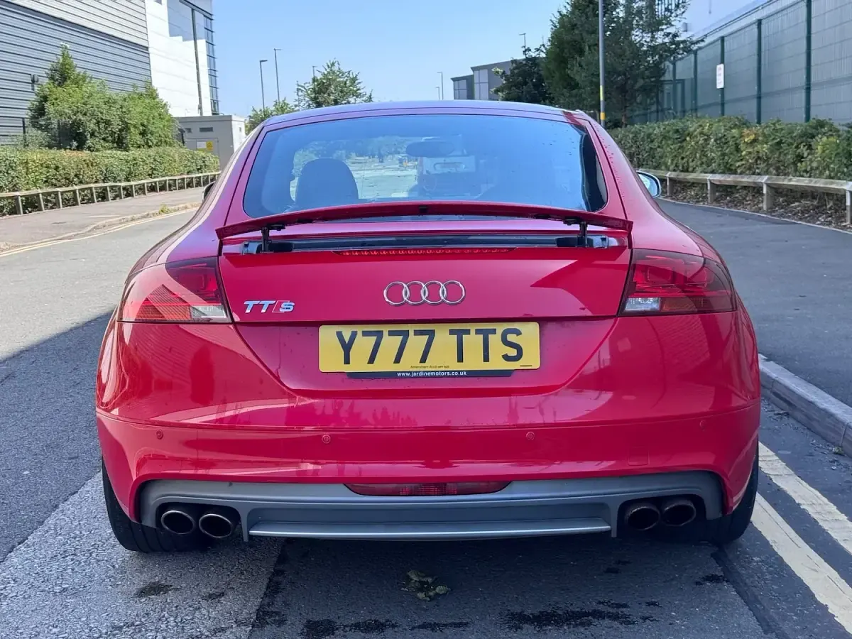 Used Audi TTS 272 HP (200 kW) 2008 Red Coupe