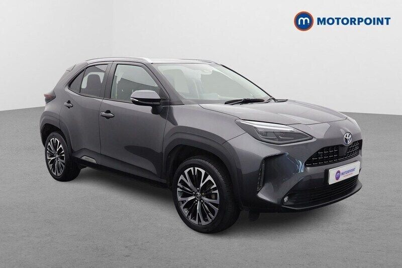 Grey Used 2022 Toyota Yaris Hybrid Hatchback | £22,099 - Image 1/4