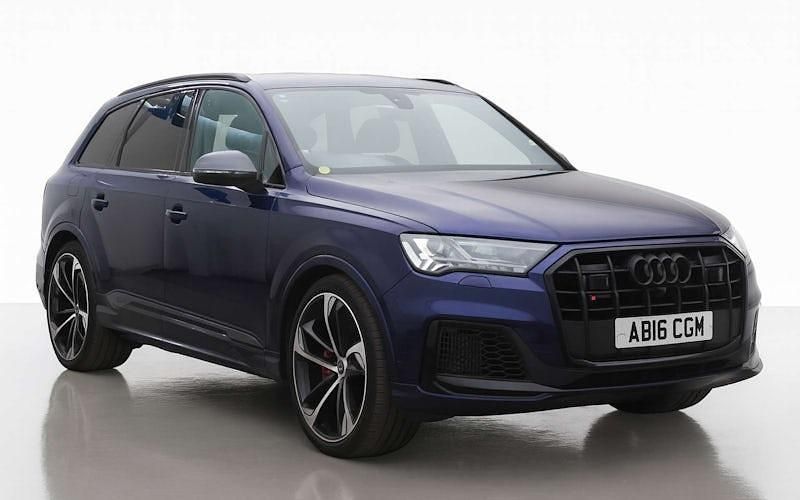 Blue Used 2023 Audi SQ7 Black Edition SUV | £61,900 (Fair price) - Image 1/3