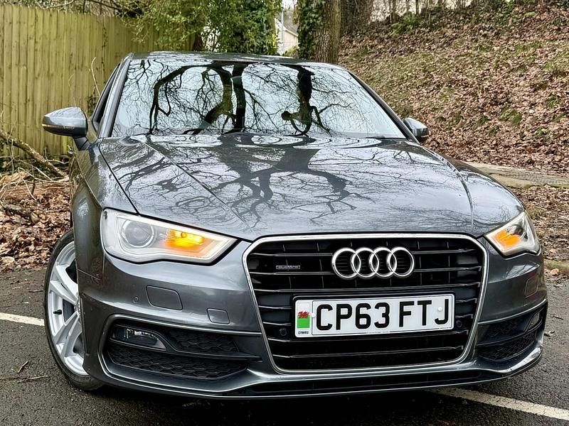 Used Audi A3 S-Line 180 HP (132 kW) 2013 Grey Hatchback