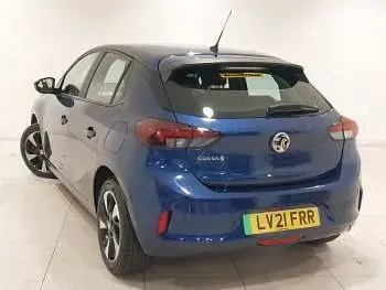 Used Vauxhall Corsa-e 100 kW (136 HP) 2021 Blue Hatchback