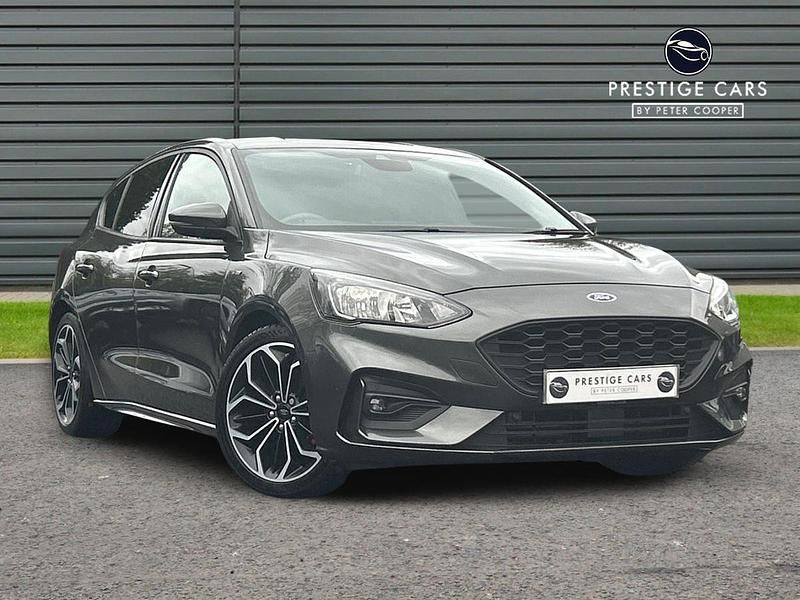 Grey Used 2018 Ford Focus ST-Line X Hatchback | £11,991 (Fair price) - Image 1/4