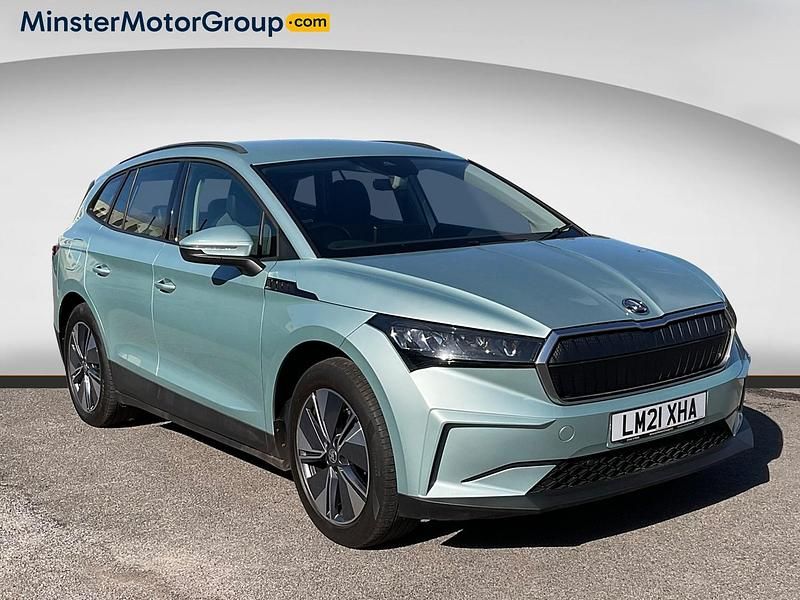 Silver Used 2021 Skoda Enyaq iV SUV | £12,690 (A bit pricey) - Image 1/4