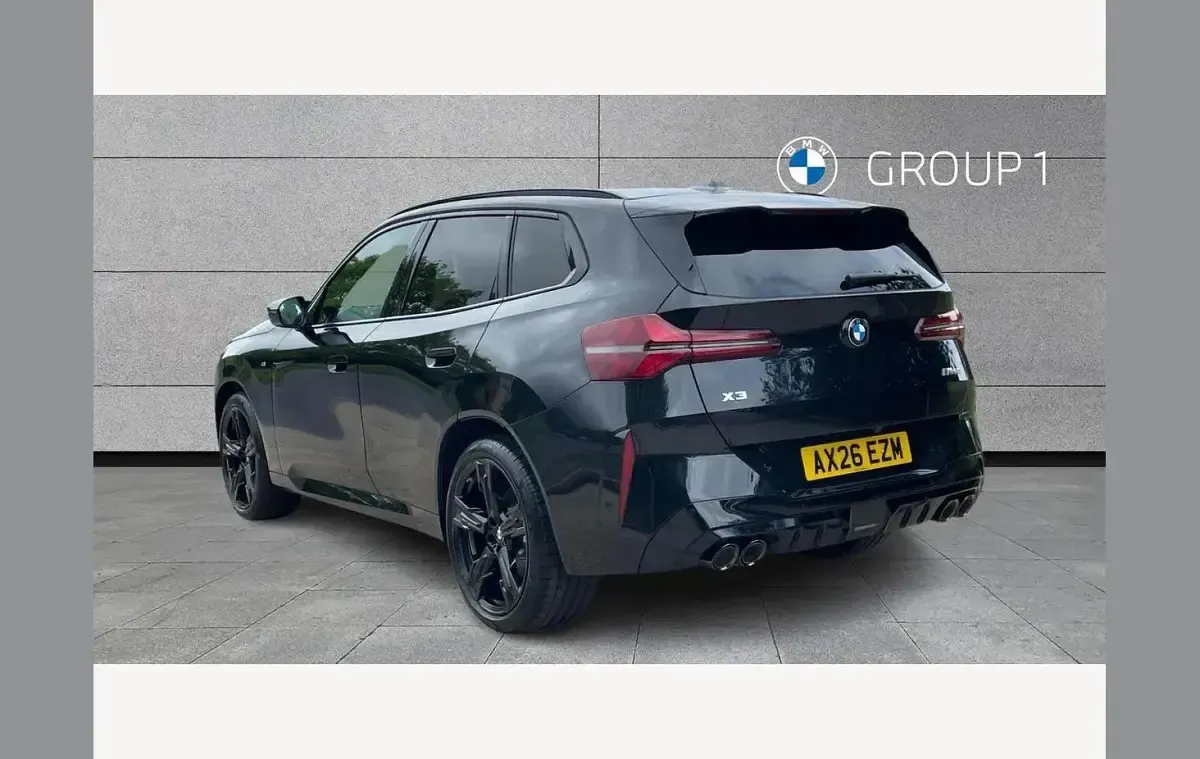 New BMW X3 Comfort Edition 398 HP (292 kW) 2026 Black SUV