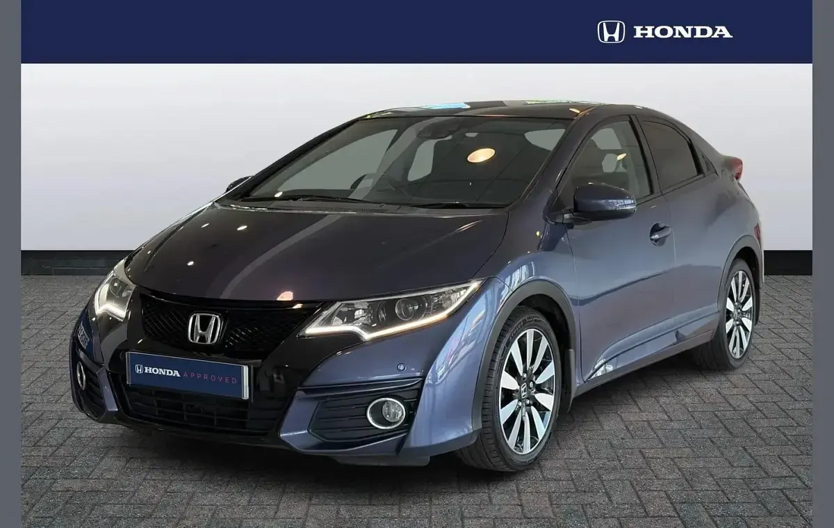 Used Honda Civic SR 139 HP (102 kW) 2016 Blue Hatchback