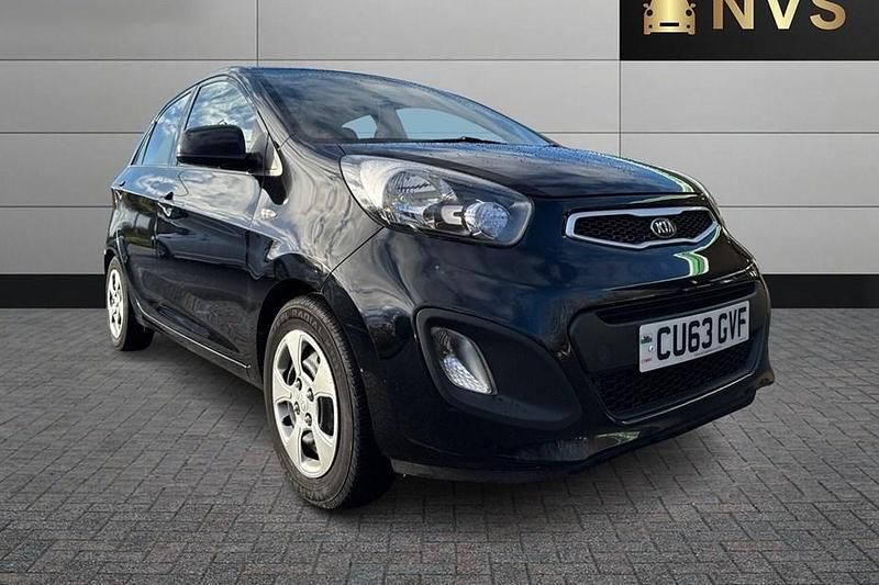 Used Kia Picanto 68 HP (50 kW) 2013 Black Hatchback